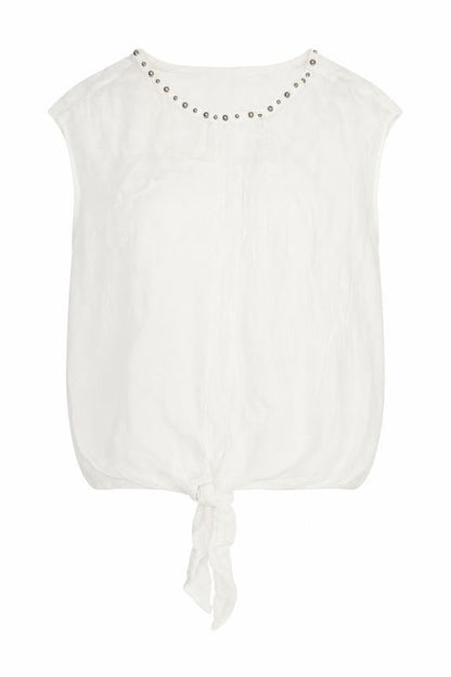 Womens UK Size 12 NEXT White Basic Blouse