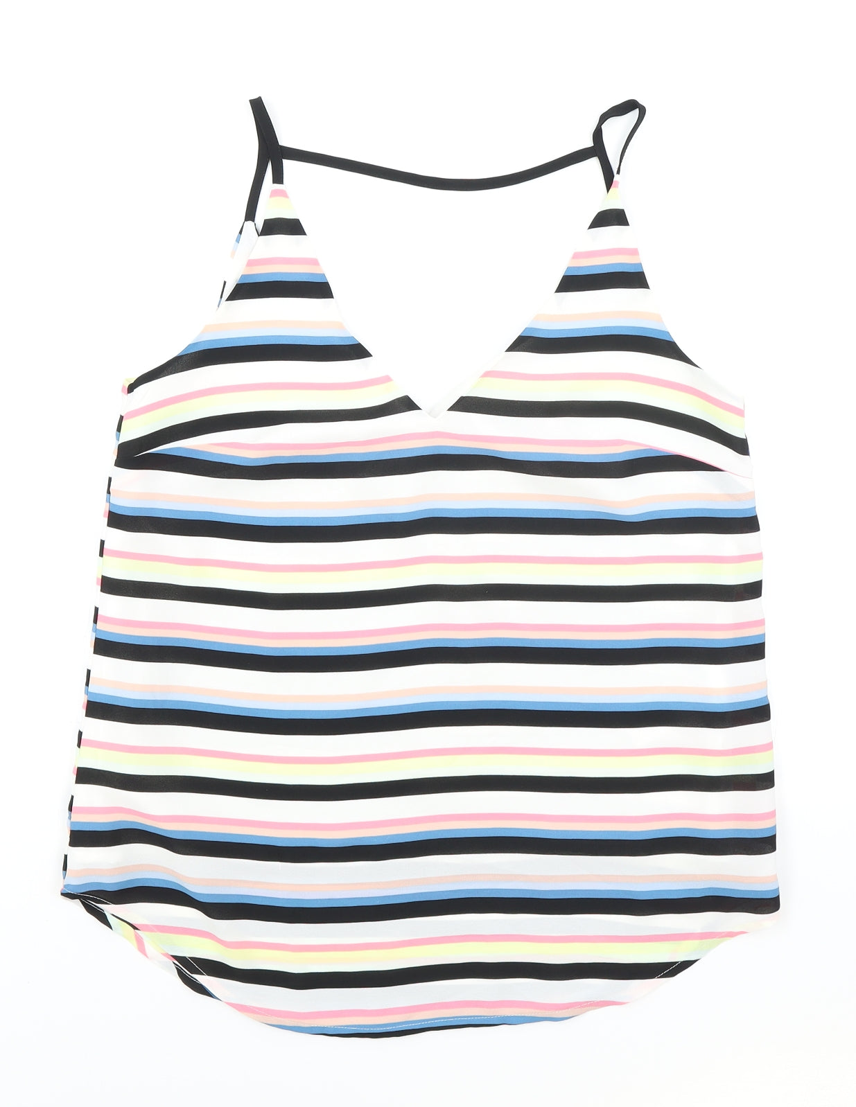 Womens UK Size 10 Oasis Multicoloured Camisole Tank