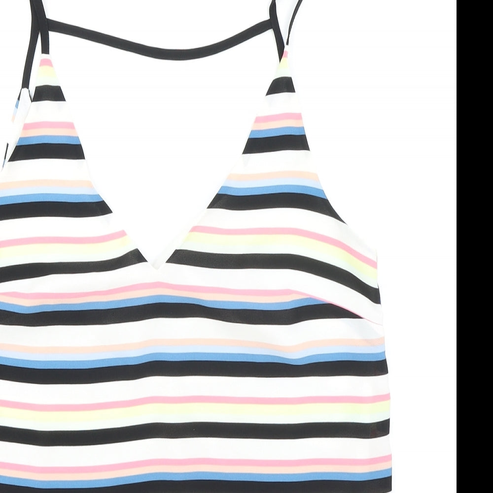 Womens UK Size 10 Oasis Multicoloured Camisole Tank