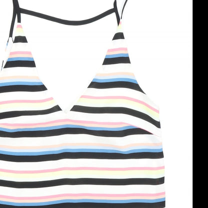 Womens UK Size 10 Oasis Multicoloured Camisole Tank
