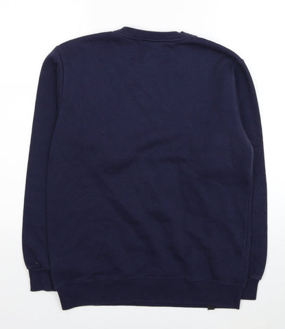 Record Mens Blue Polyester Pullover Sweatshirt Size S - Remember