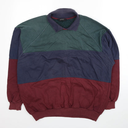 Mens UK Size L Marks and Spencer Multicoloured Pullover Sweatshirt