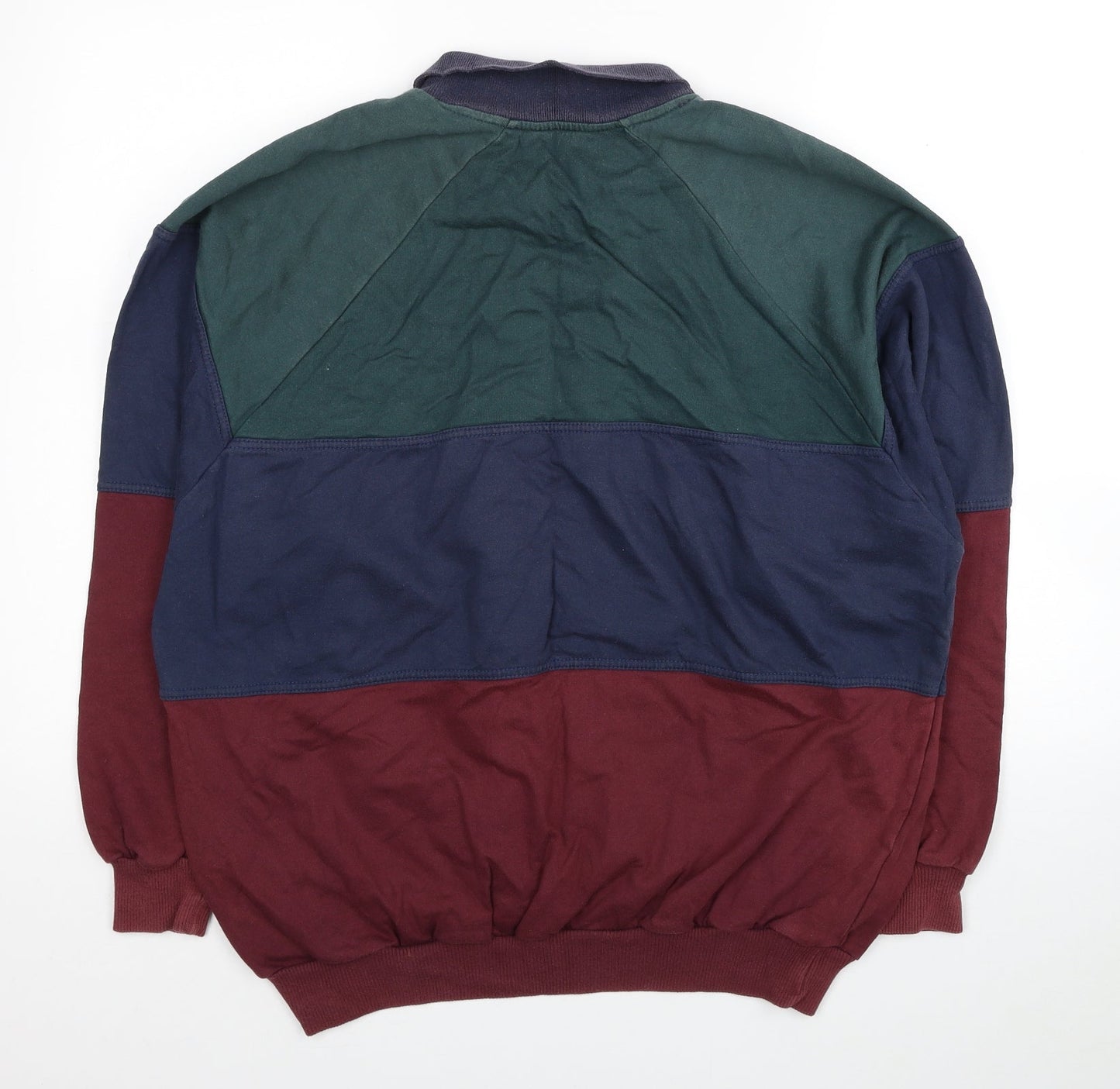 Mens UK Size L Marks and Spencer Multicoloured Pullover Sweatshirt