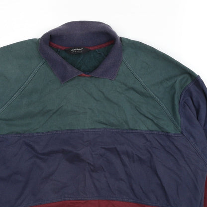 Mens UK Size L Marks and Spencer Multicoloured Pullover Sweatshirt
