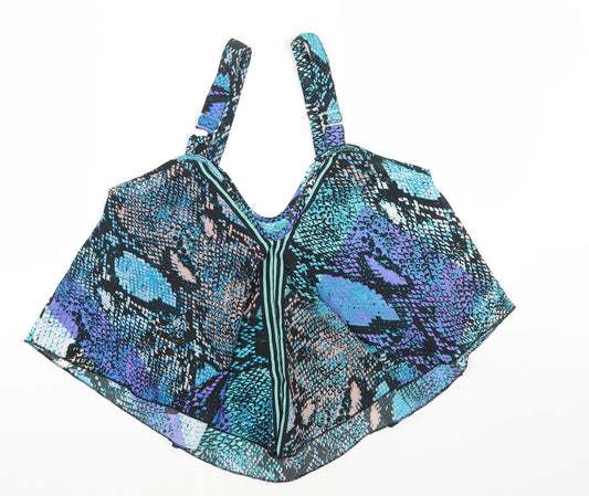 Boohoo Womens Multicoloured Animal Print Polyester Camisole Tank Size 6 Scoop Neck - Snake Print