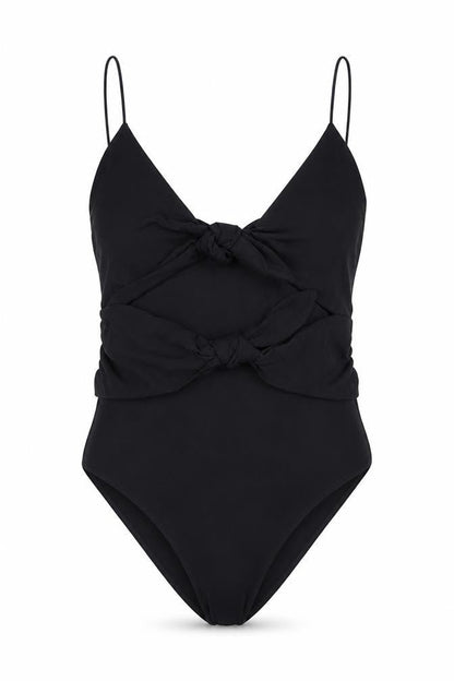Womens UK Size L Zara One-Piece Black Bodysuit
