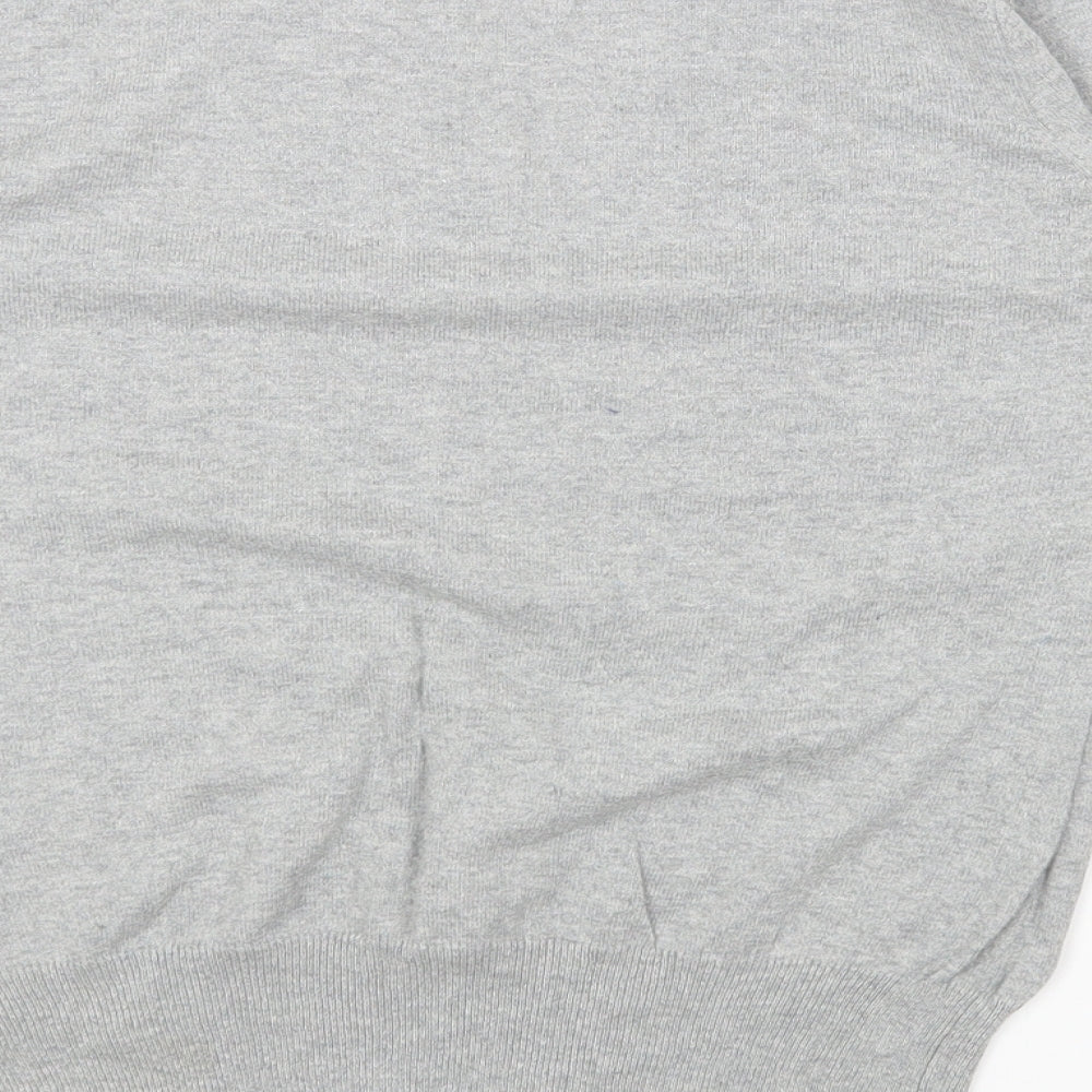 Womens UK Size 12 NEXT Grey Basic T-Shirt