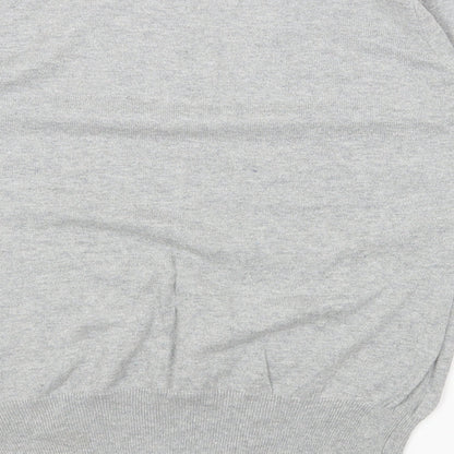 Womens UK Size 12 NEXT Grey Basic T-Shirt