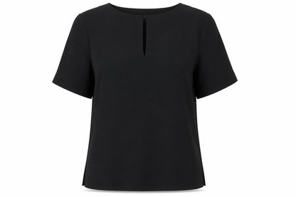 Womens UK Size 6 Marks and Spencer Black Basic Blouse