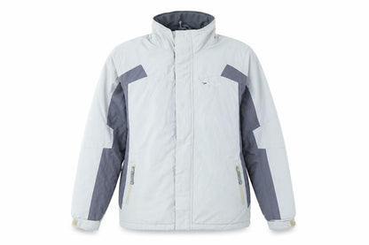 Mens UK Size S Parallel Grey Rain Coat