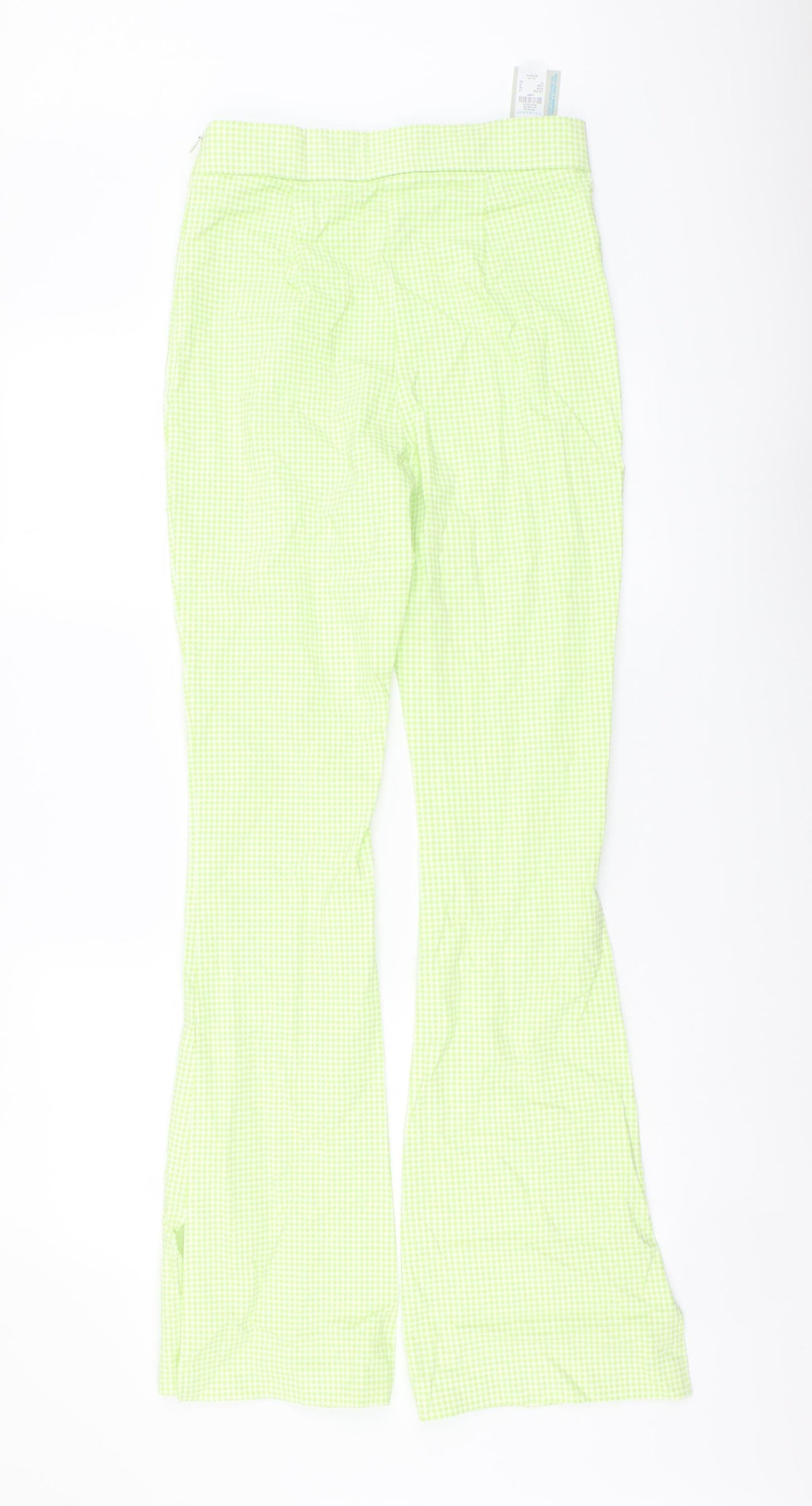Womens UK Size 10 Primark Regular Fit Sweatpants Green Trousers