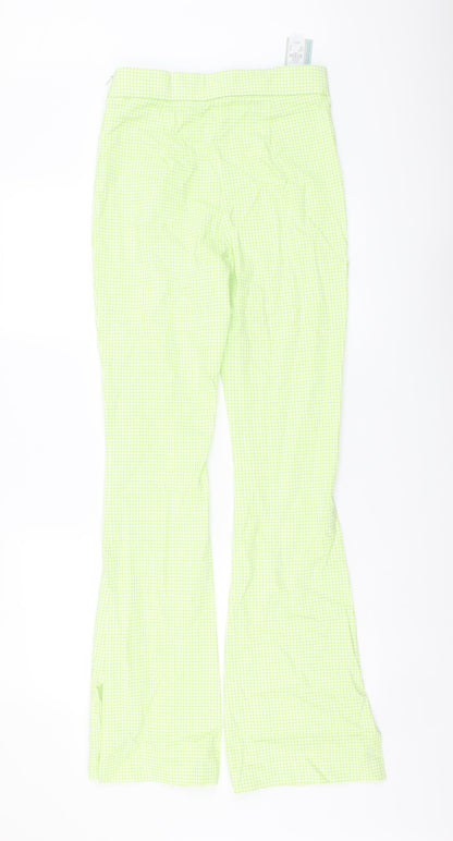 Womens UK Size 10 Primark Regular Fit Sweatpants Green Trousers