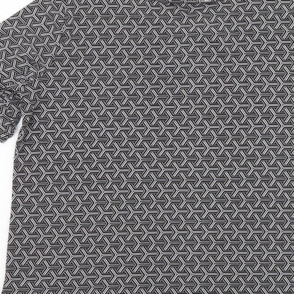 Womens UK Size S Tahari Black Basic T-Shirt