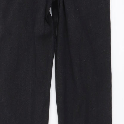 Denim & Co. Womens Grey Cotton Skinny Jeans Size 10 L30 in Regular Button