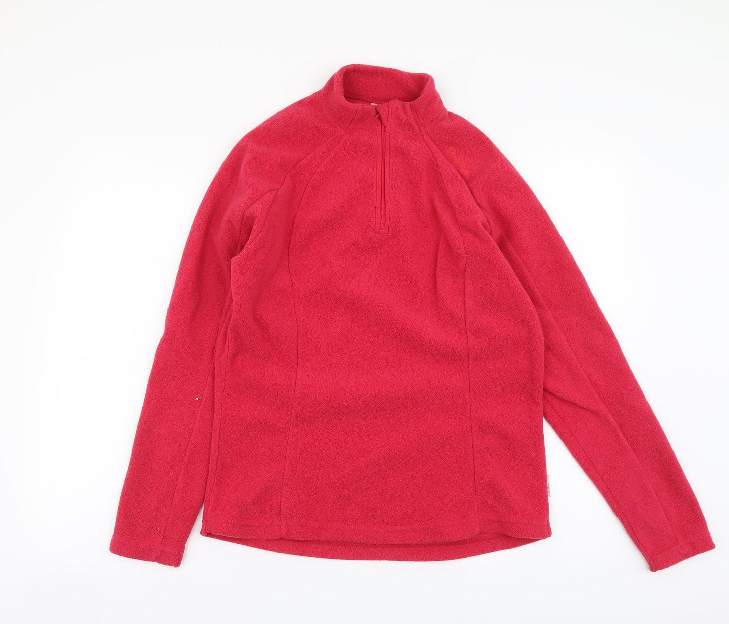 Quechua Womens Pink Polyester Pullover Sweatshirt Size L Pullover