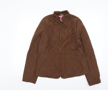 Cougar Womens Brown Jacket Size S Zip