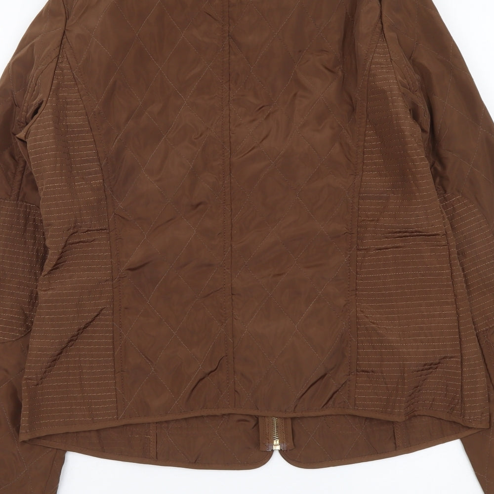Cougar Womens Brown Jacket Size S Zip