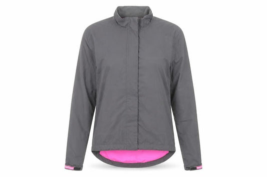 Womens UK Size S Crane Grey Windbreaker Coat