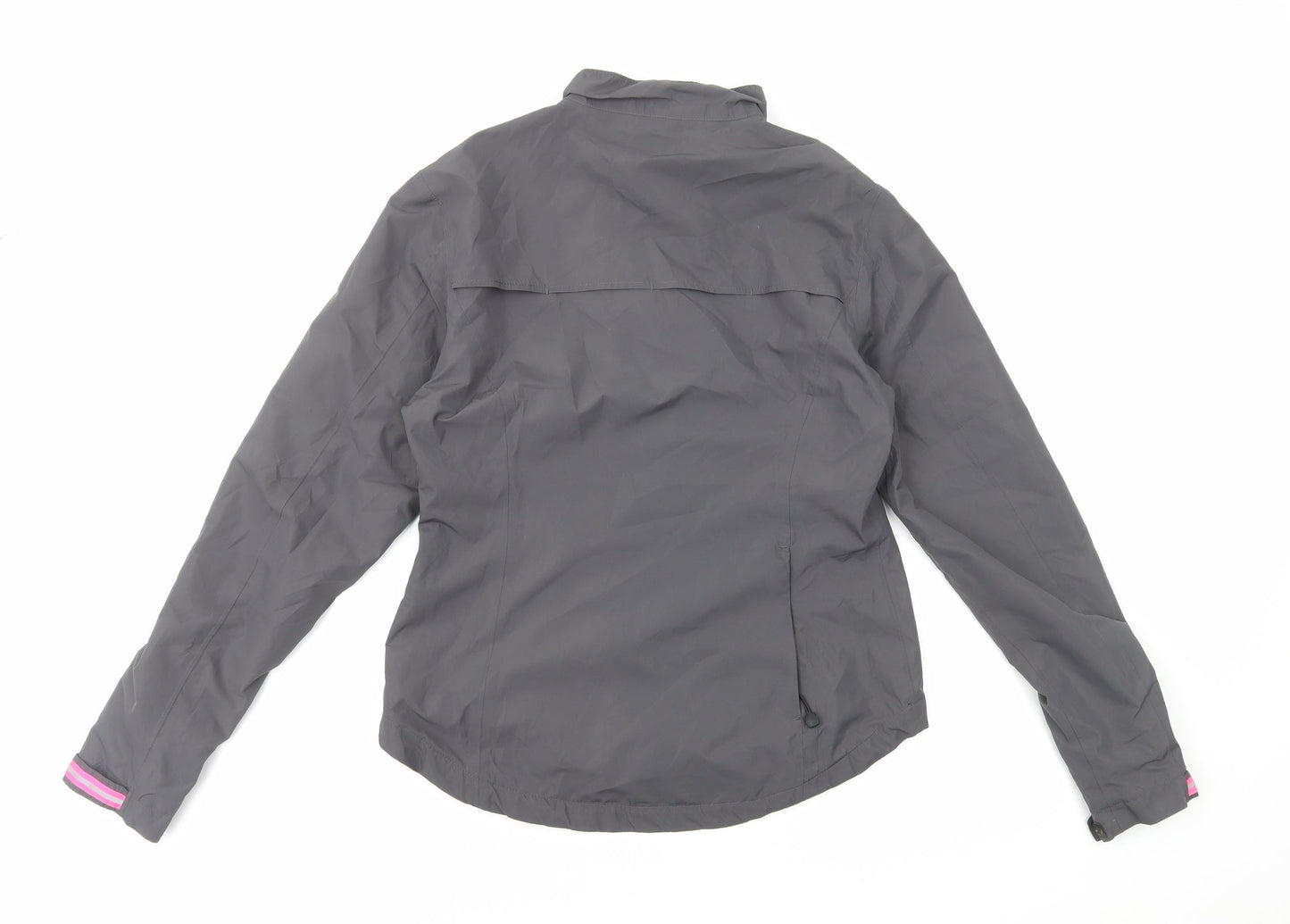 Womens UK Size S Crane Grey Windbreaker Coat