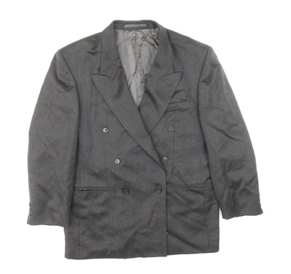 Mens UK Size 38 Burton Regular Grey Suit Jacket
