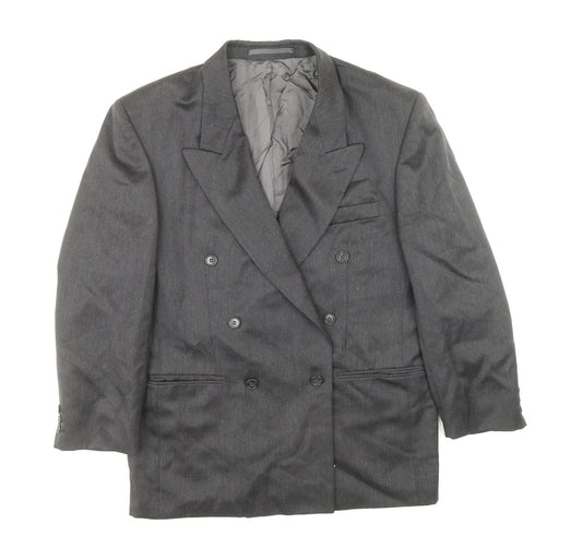 Mens UK Size 38 Burton Regular Grey Suit Jacket