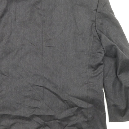 Mens UK Size 38 Burton Regular Grey Suit Jacket