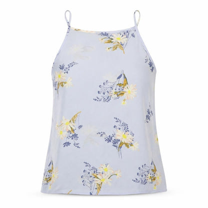 Womens UK Size 10 Warehouse Blue Basic Tank