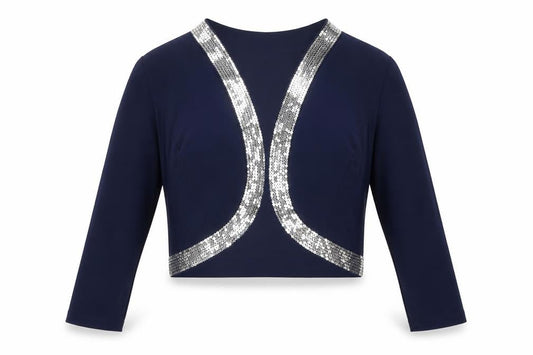 Womens UK Size L Nina Leonard Blue Cardigan Jumper