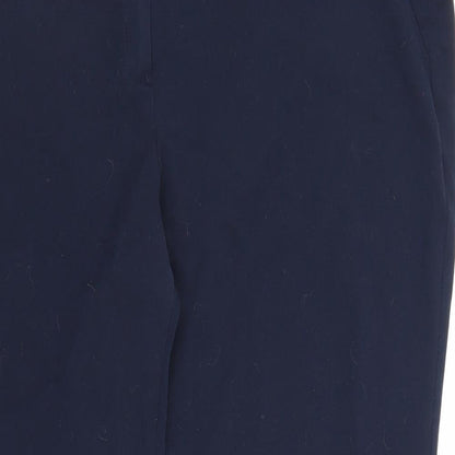 Womens UK Size 18 Marks and Spencer Slim Fit Bloomer Blue Trousers