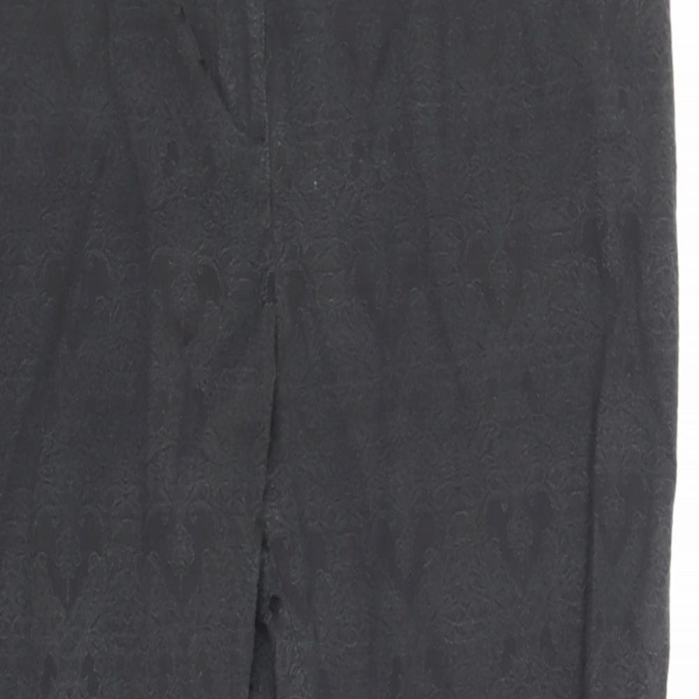 Womens UK Size 18 Atmosphere Regular Fit Bloomer Black Trousers