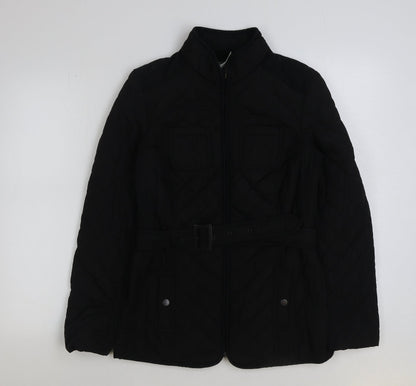 Womens UK Size 10 BHS Black Puffer Jacket