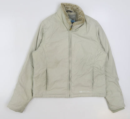 Dare2Be Womens Ivory Jacket Coat Size 12 Zip
