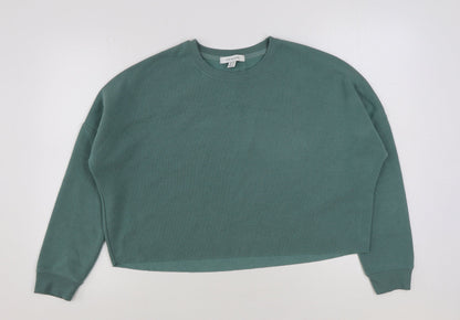 Primark Womens Blue Polyester Pullover Sweatshirt Size 10 Pullover