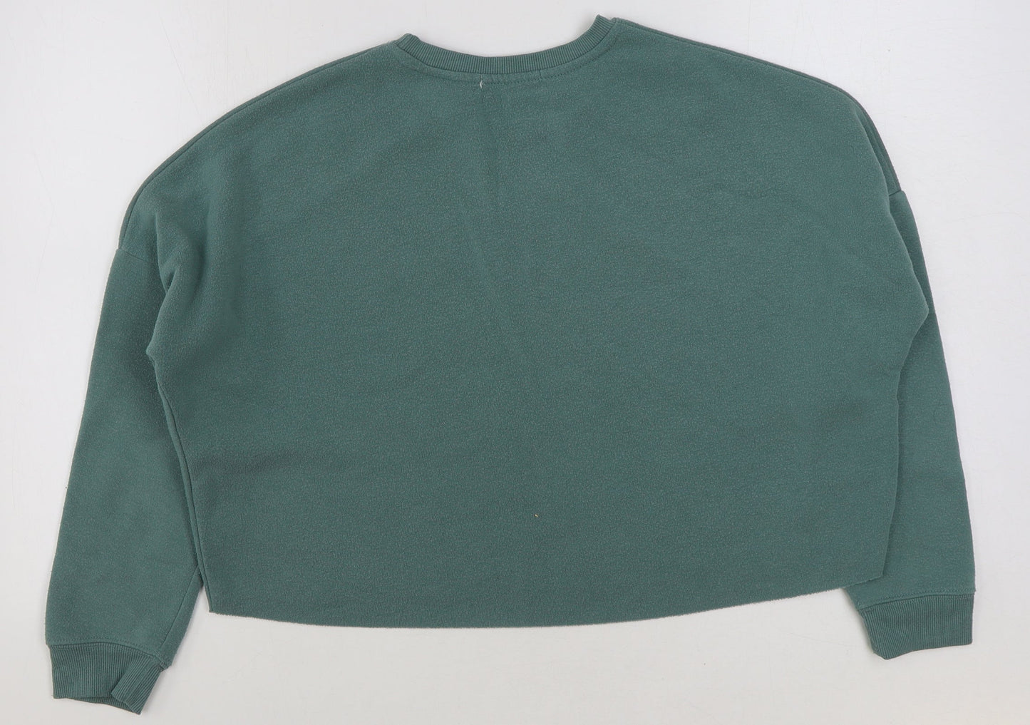 Primark Womens Blue Polyester Pullover Sweatshirt Size 10 Pullover