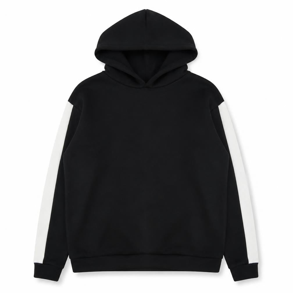 Womens UK Size 8 Boohoo Black Pullover Hoodie