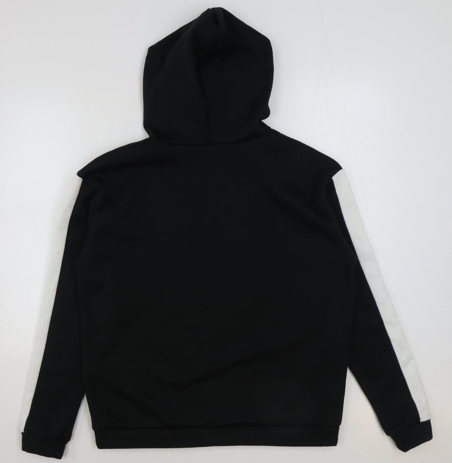 Womens UK Size 8 Boohoo Black Pullover Hoodie