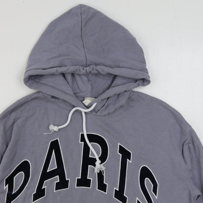 Womens UK Size M H&M Grey Pullover Hoodie