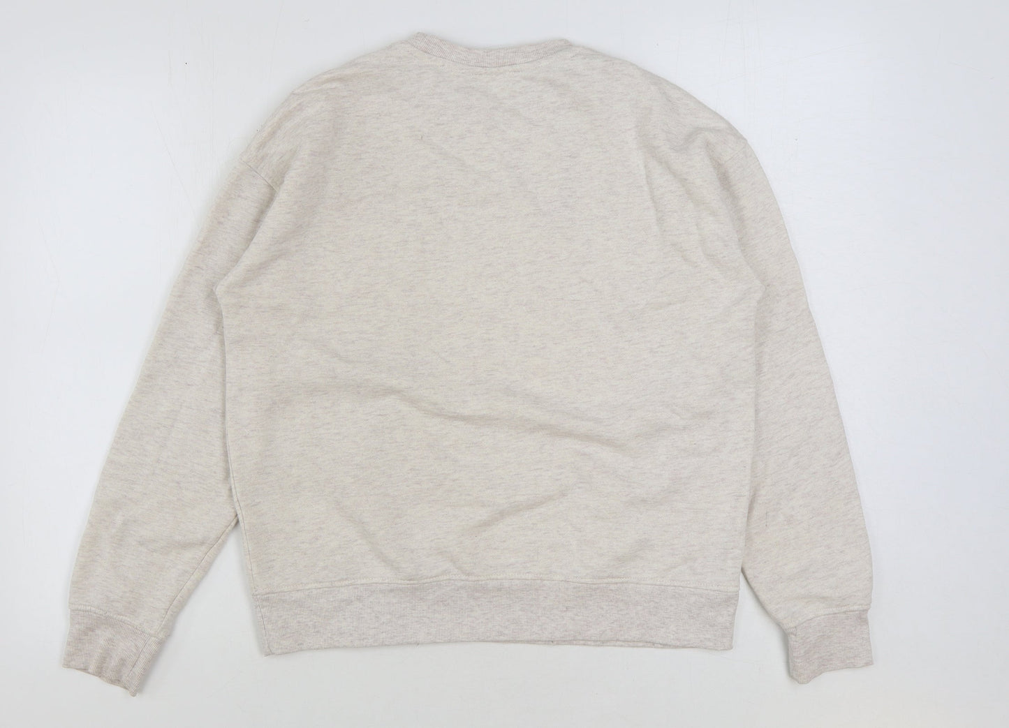 Marks and Spencer Womens Beige Cotton Pullover Sweatshirt Size XS Pullover - Tweety