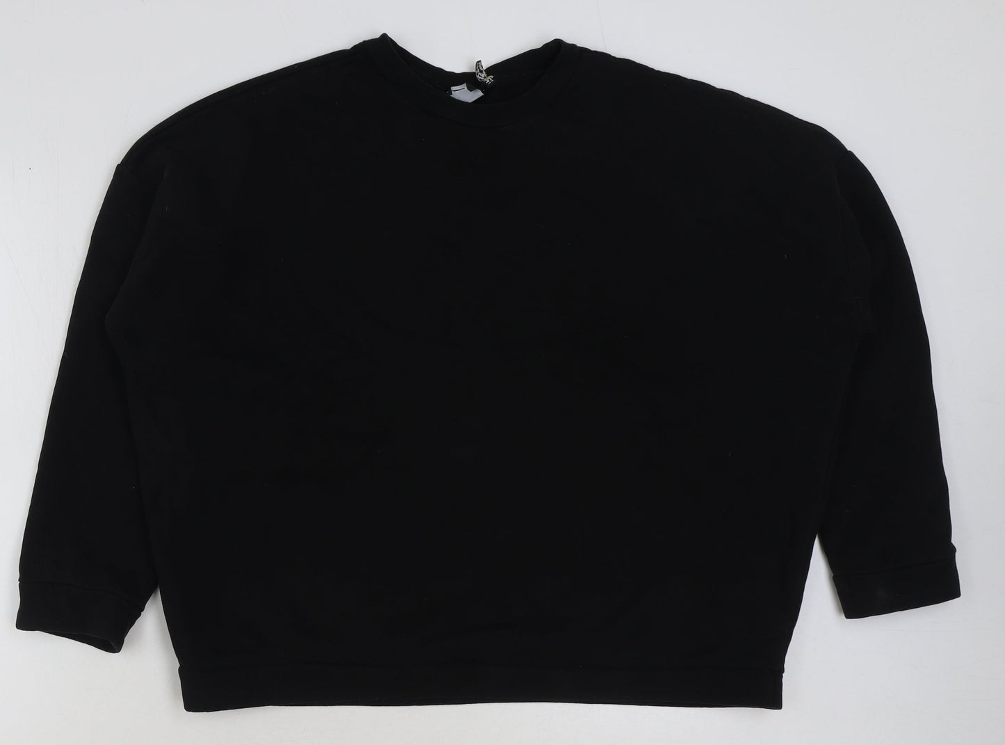 Womens UK Size 12 ASOS Black Pullover Sweatshirt