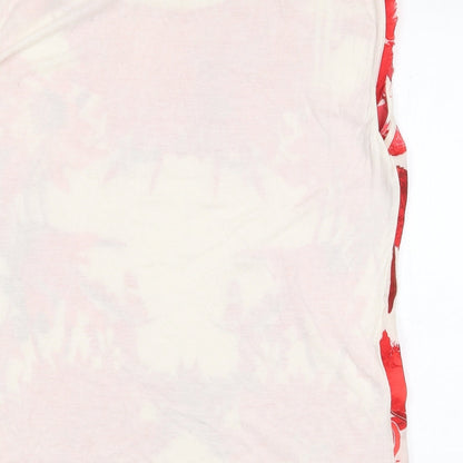 Womens UK Size L Saint Tropez Clothing Red Basic Blouse