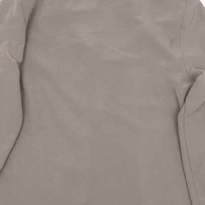 Womens UK Size 16 Reldan Grey Basic Button-Up