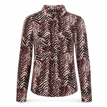 Womens UK Size 6 Oliver Bonas Multicoloured Basic Button-Up