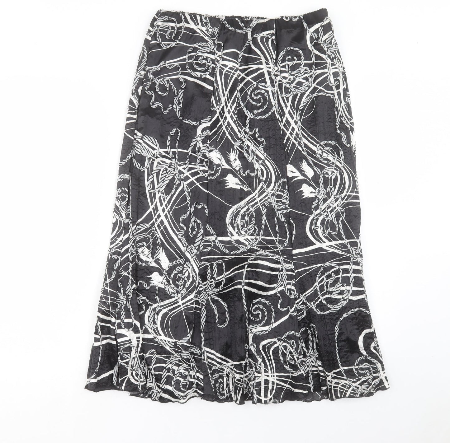 Womens UK Size 14 Saloos A-Line Chiffon Skirt
