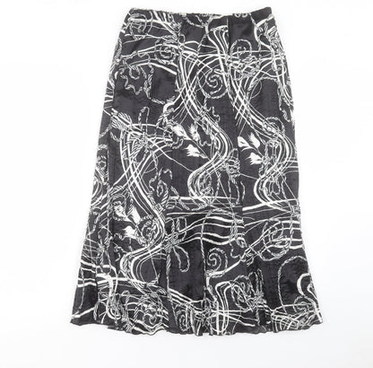 Womens UK Size 14 Saloos A-Line Chiffon Skirt