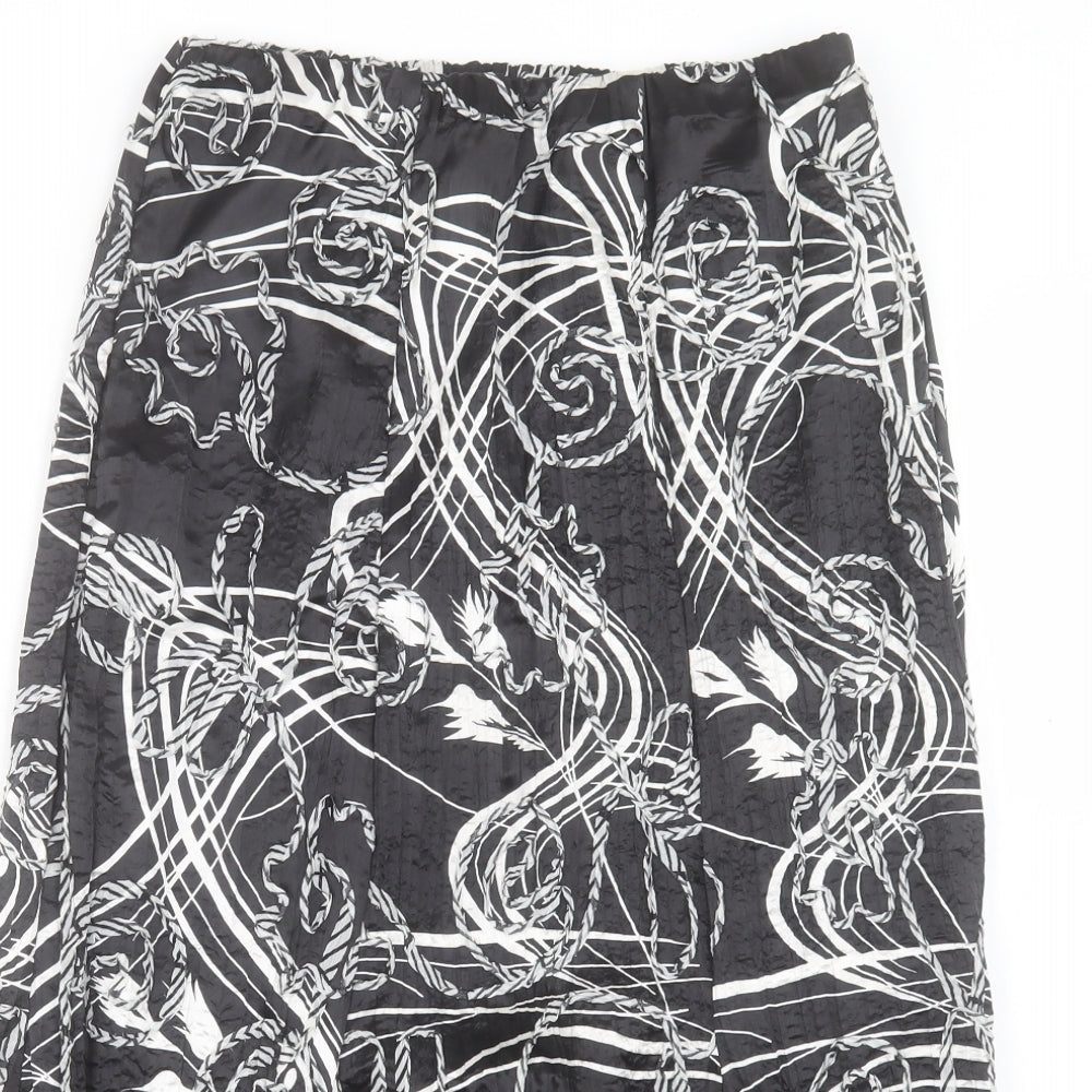 Womens UK Size 14 Saloos A-Line Chiffon Skirt