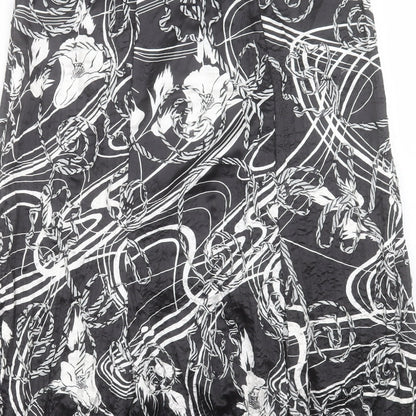 Womens UK Size 14 Saloos A-Line Chiffon Skirt