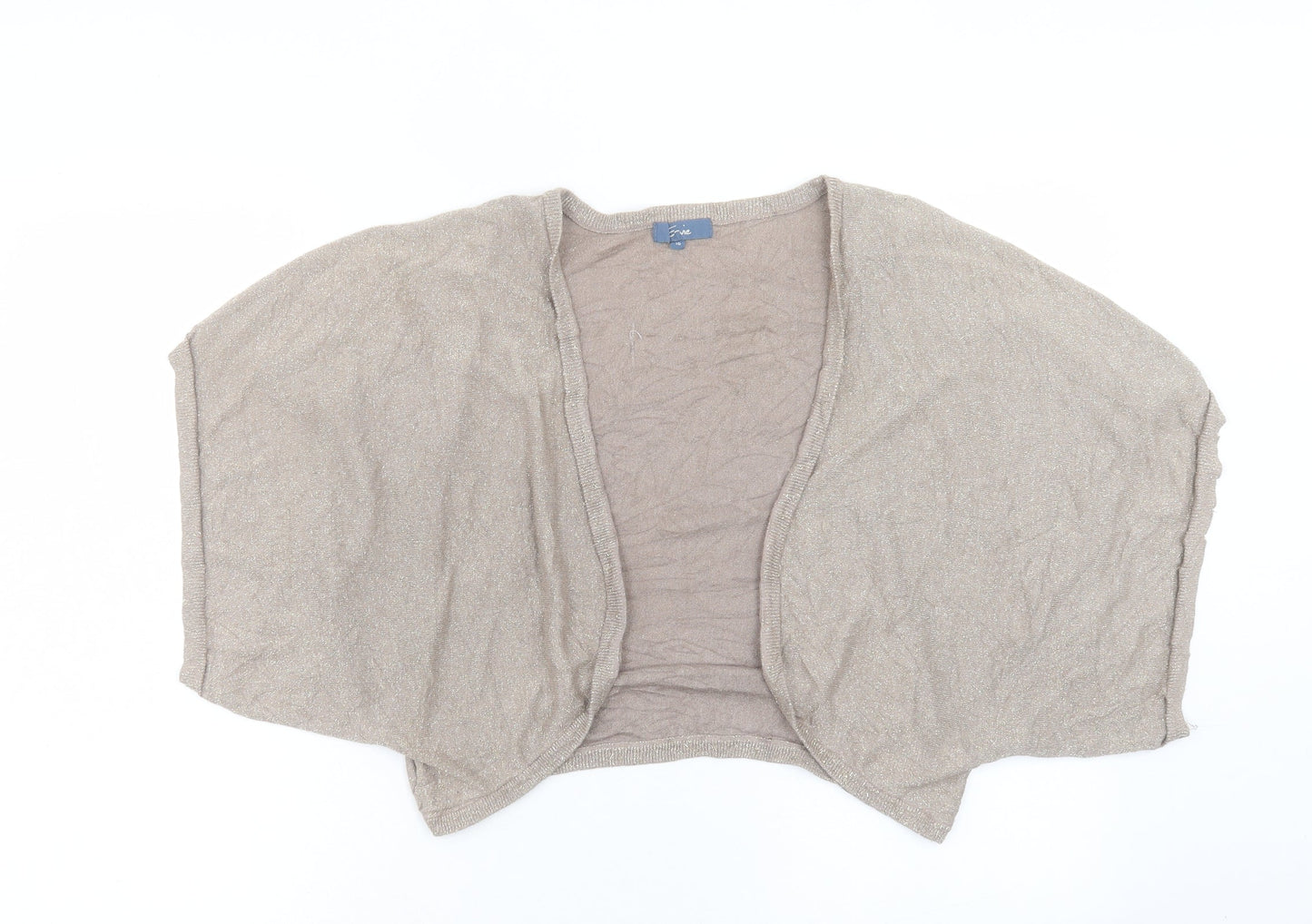 Womens UK Size 16 evie Gold Cardigan Jumper