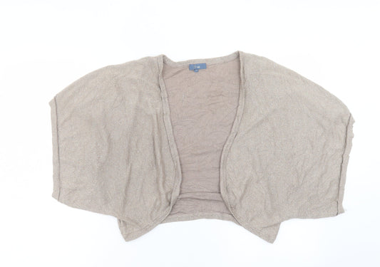 Womens UK Size 16 evie Gold Cardigan Jumper