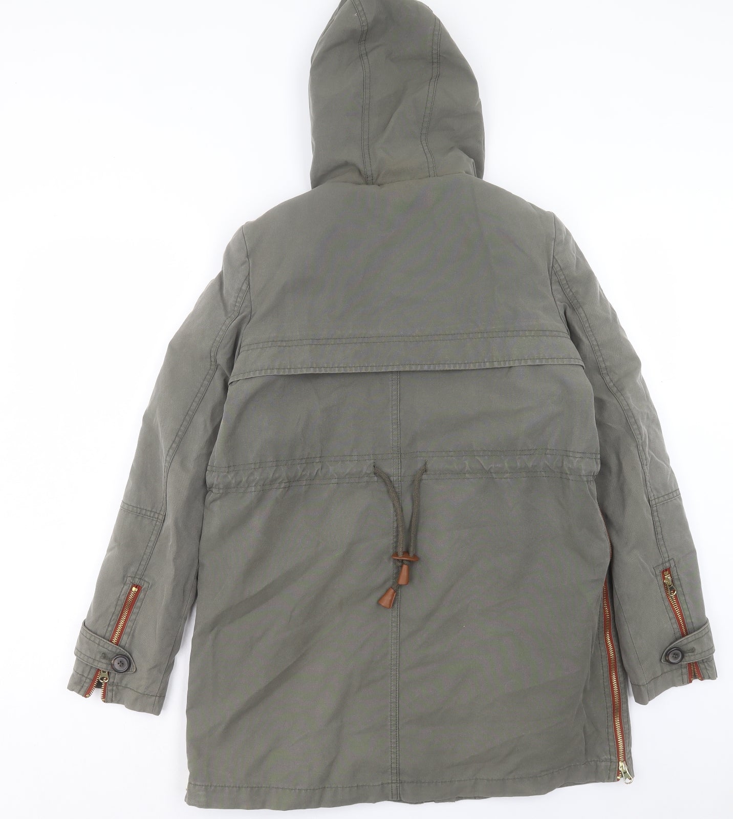 Womens UK Size XS Zara Green Jacket