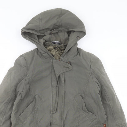 Womens UK Size XS Zara Green Jacket